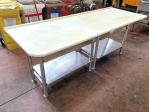 tavolo da macelleria teflon usato