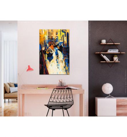 Quadro Fai Da Te 40x60 Cm. Venezia In Gondola ARREDALACASA Spedizione Gratis - Foto 2