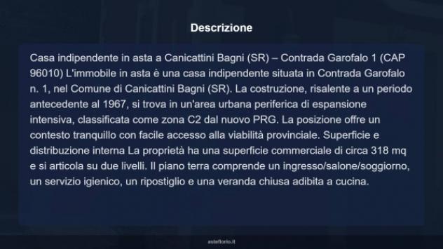 Immobile in asta di 318 m² in vendita a Canicattini Bagni - Foto 17