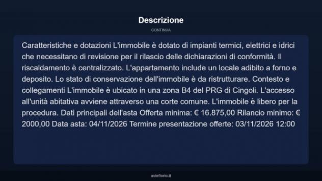 Immobile in asta di 75 m² in vendita a Cingoli - Foto 4
