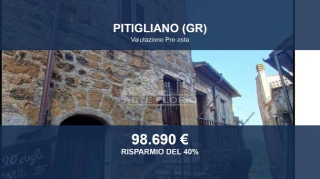 Immobile in asta di 100 m² in vendita a Pitigliano