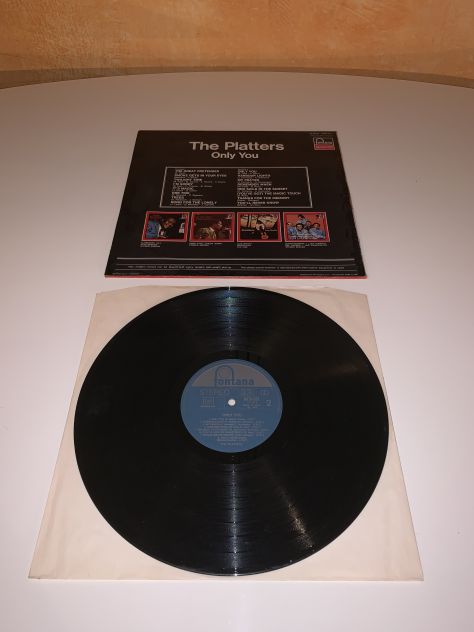 VINILE IN OTTIME CONDIZIONI,RARISSIMO,COMPLETO:THE PLATTERS"ONLY YOU"1°STAMPA I - Foto 6