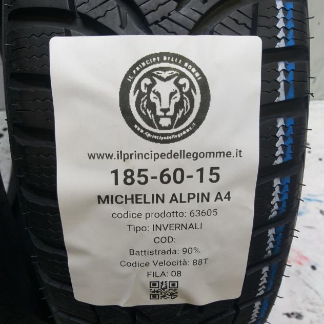 2 GOMME 185 60 15 MICHELIN A63605 - Foto 2