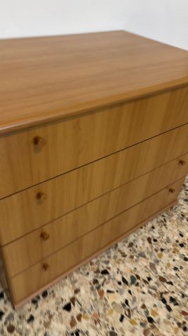 Cassettiera in legno 4 cassetti - Foto 6
