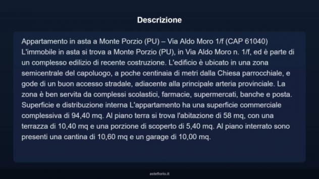 Immobile in asta di 94 m² in vendita a Monte Porzio - Foto 3