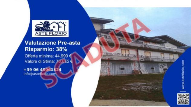 Immobile in asta di 124 m² in vendita a Pescorocchiano