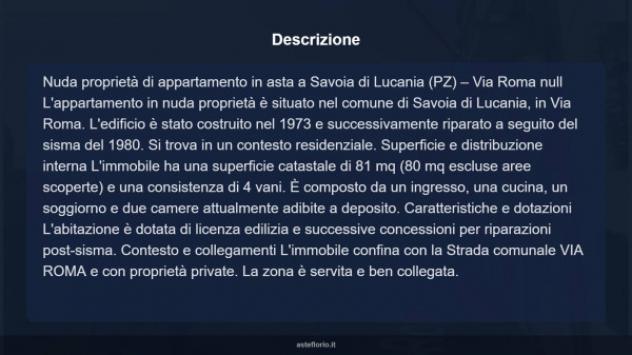 Immobile in asta di 81 m² in vendita a Savoia di Lucania - Foto 11