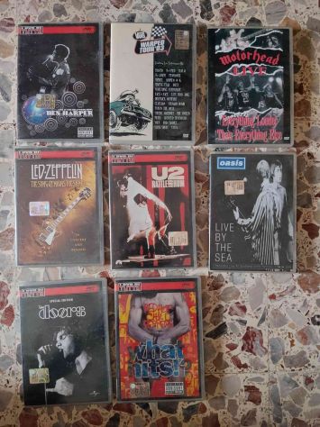 DVD CONCERTI MUSICALI ROCK