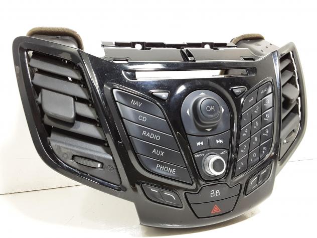 PANNELLO COMANDI AUTORADIO FORD Fiesta 6° Serie C1BT18K811CA (0817) - Foto 2