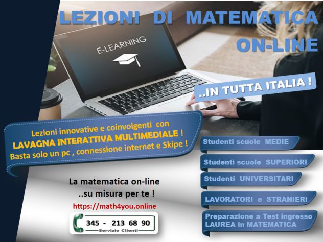 Matematica - Preparazione a test di ingresso, concorsi ed universitari.