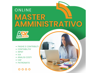 Master Amministrativo Online con Attestato