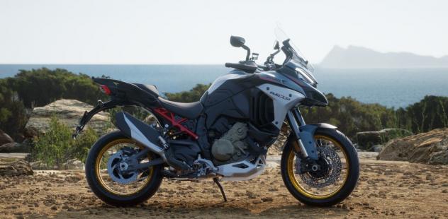 Ducati Multistrada V4 RALLY RADAR DARK STEALTH SPOKED WHEELS RALLY RADAR JADE GREEN LIVERY - Foto 3