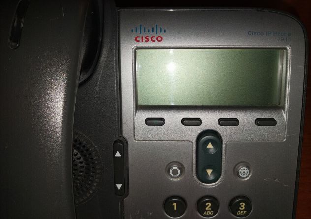 Telefono VoIP Cisco IP Phone 7911, ideale per uffici e uso aziendale. - Foto 6