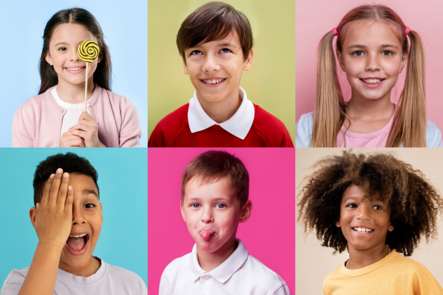 Bambini e Ragazzi da 1anno fino a 16 anni anche stranieri simpatici e disinvolti