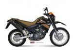 Terminale di scarico Yamaha Xt 660 R X Leovince Mivv OVAL SUONO X3