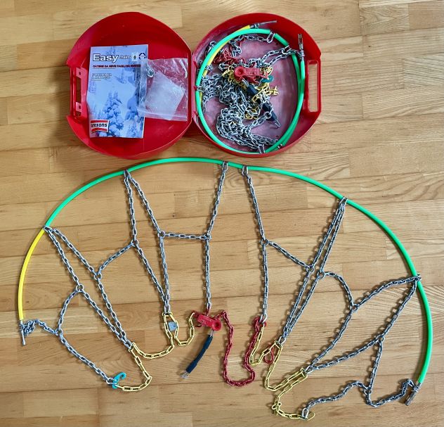 Catene da neve Arexons Easy Chains misura 80 - Foto 4