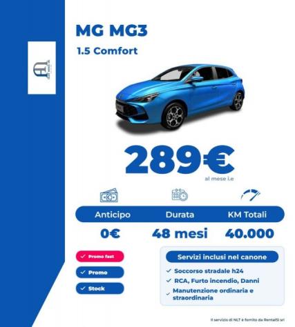 MG MG3 1.5 Comfort rif. 24168168