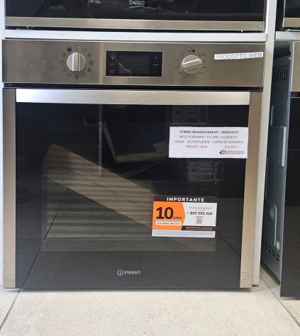 FORNO DA INCASSO INDESIT VENTILATO NUOVO