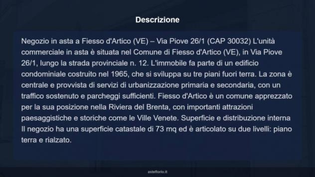Immobile in asta di 73 m² in vendita a Fiesso d'Artico - Foto 8