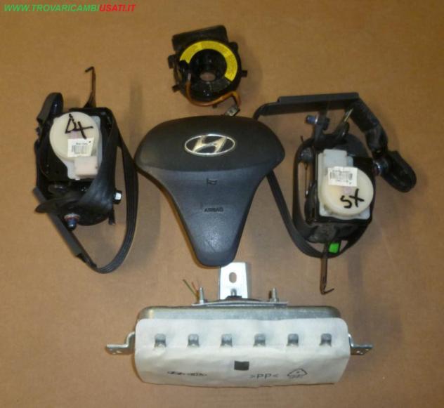 DISPOSITIVO AIRBAG VOLANTE SP.NERA PASS . SPINA GIALLA 2 CINTURE SP.GIALLA E CONTATTO SPIRAL.  Carrozzeria  Sicurezza  Airbag  Air-bag guidatore HYUND