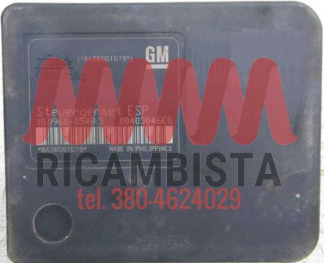10.0960-0548.3 Opel Astra centralina gruppo pompa ABS