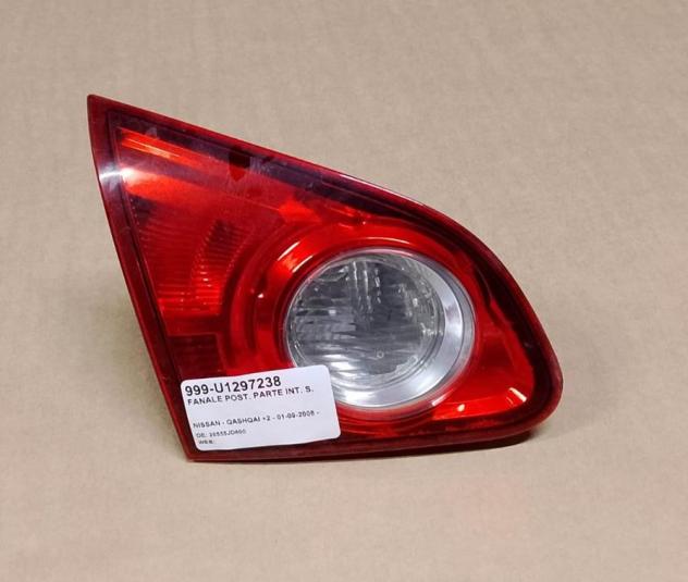FANALE POST. PARTE INT. SX
 999-U1297238 Parti elettriche  Fanaleria  Fanali  Fanale post. sx. NISSAN - QASHQAI - 01-12-2006 - 01-03-2010, NISSAN - QA