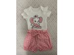 Completino Shein - Taglia 3/6 Mesi - Colore Bianco e Rosa - Come Nuovo