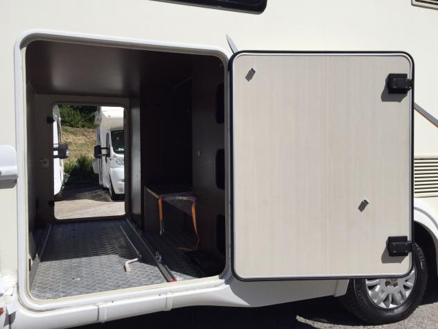 CAMPER BENIMAR DUCATO BASCULANTE GARAGE MATRIMONIALE CLIMATIZZATORE 6 POSTI GENERALI USATO - Foto 6