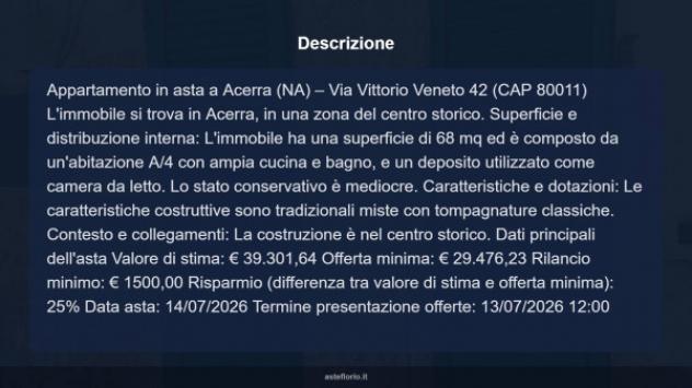 Immobile in asta di 68 m² in vendita a Acerra - Foto 17
