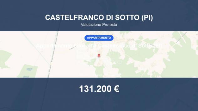 Immobile in asta di 258 m², box auto in vendita a Castelfranco di Sotto