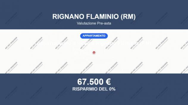 Immobile in asta di 59 m², box auto in vendita a Rignano Flaminio
