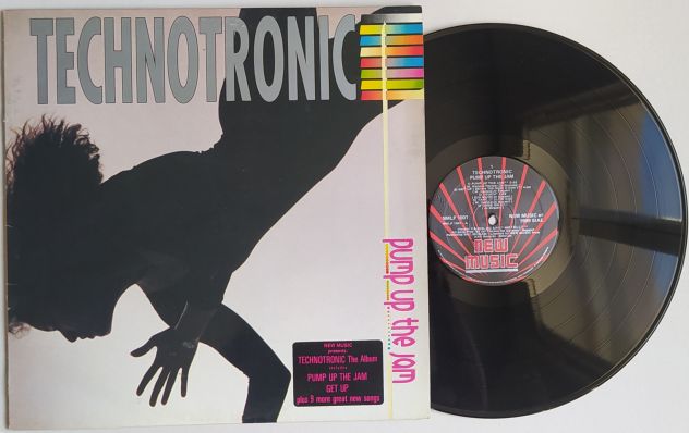 TECHNOTRONIC -Pump Up the Jam- LP Ed New Music Ars Belgium-1989 - Foto 3