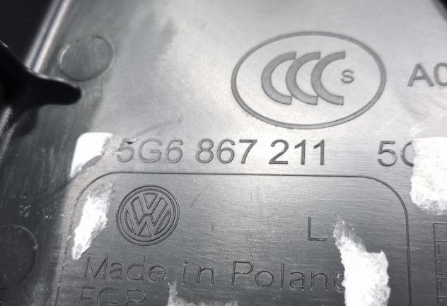 PANNELLO INTERNO PORTIERA POST SX VOLKSWAGEN Golf 7 Berlina 5G6867211 (12) - Foto 8