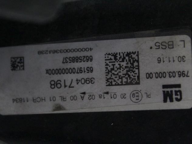 39047198 FARO FANALE ANTERIORE SINISTRO OPEL ASTRA SW 1.6 D 81KW 6M 5P (2017) RICAMBIO USATO - Foto 5