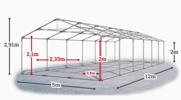 Tendoni coperture  Agritunnel in pvc 5 x 10 pvc 600 gr. mq. - Foto 10