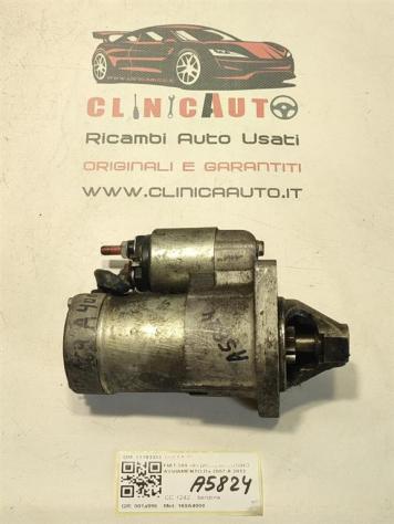 MOTORINO D' AVVIAMENTO FIAT 500 Serie 55193355 169A4000 benzina 1242 (0714) - Foto 2