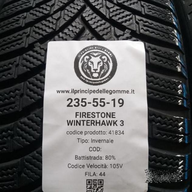 4 gomme 235 55 19 firestone a41834 - Foto 2