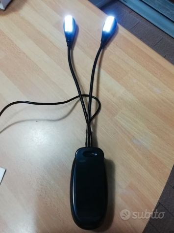 Luci leggio usb