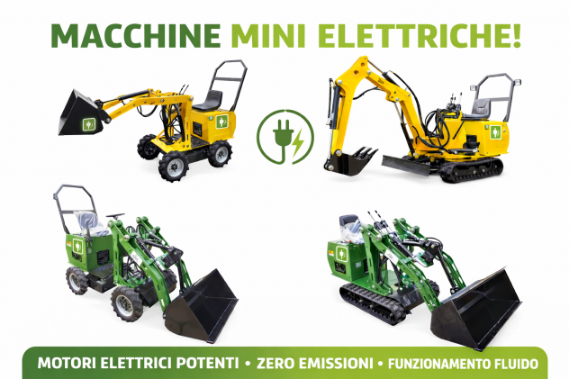 Caricatore Elettrico E Escavatore Elettrico NUOVI 2026 | Direttamente dal Produt