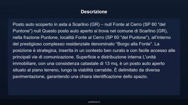 Immobile in asta di 13 m² in vendita a Scarlino - Foto 3
