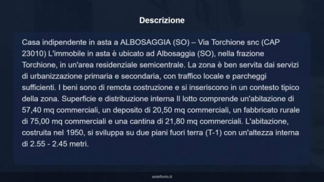 Immobile in asta di 57 m² in vendita a Albosaggia - Foto 6