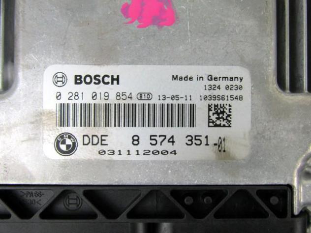 8574351 KIT ACCENSIONE AVVIAMENTO BMW X1 E84 2.0 D 85KW 6M 5P (2013) RICAMBIO USATO 0281019854 61359287535 9194399 6949913 - Foto 2