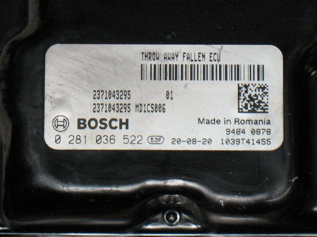 0281036522 KIT ECU CLIO CAPTUR MEGANE MD1CS006 237104329S 284B14352R - Foto 2