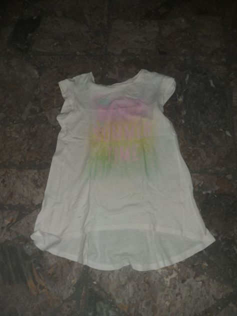 lotto vestiti bambina 12 anni. Composto da 2 leggings  Una maglietta a maniche - Foto 6