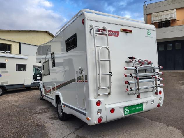 CAMPER CHALLENGER FORD MANSARDATO 6 POSTI GARAGE MATRIMONIALE CLIMA FOTOVOLTAICO WEBASTO GENERALI USATI 473 - Foto 3
