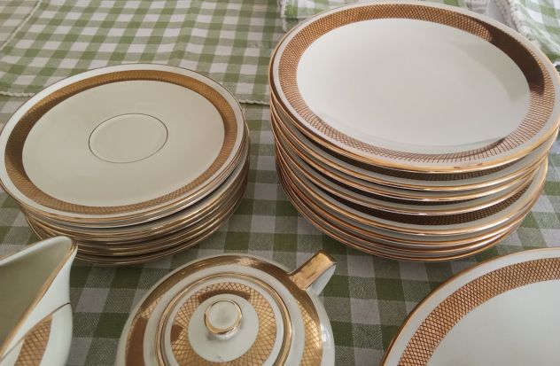 Elegante servizio da tè vintage per otto persone - Foto 3