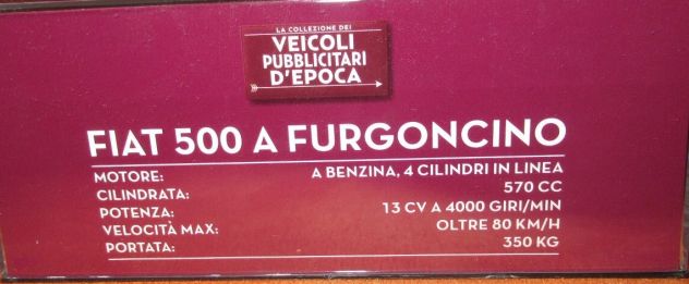 FIAT 500A FURGONCINO TRE TESTE 1948 - Foto 4