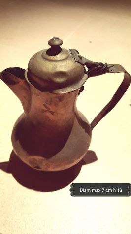 Antica brocca in rame. - Foto 2