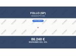 Immobile in asta di 114 m² con più di 5 locali e box auto in vendita a Follo