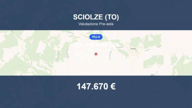 Immobile in asta di 284 m², box auto in vendita a Sciolze